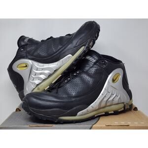 2000 Nike Air Griffey GD 3/4 High Men BLACK METALLIC SILVER 115151-001 Size 10.5